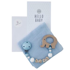 baby-geschenkset-junge-elefanten-beisskette-hellblau